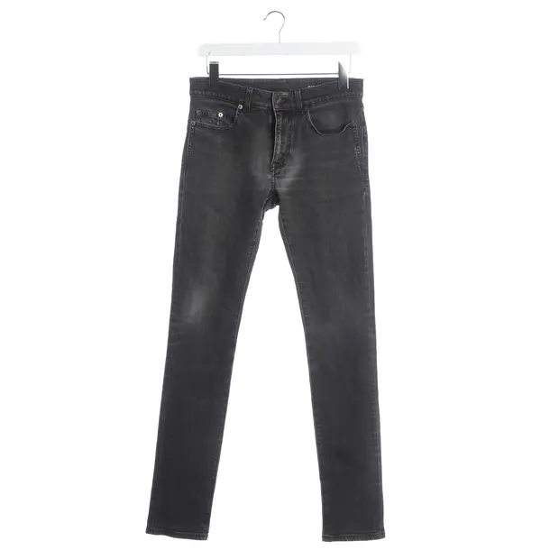 Slim Fit Jeans, in Dark Gray, Cotton, Saint Laurent