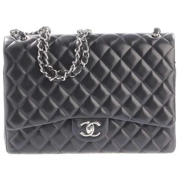 Schultertasche, in Schwarz, Leder, Chanel