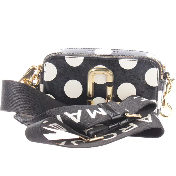 Schultertasche, in Schwarz, Leder, Marc Jacobs