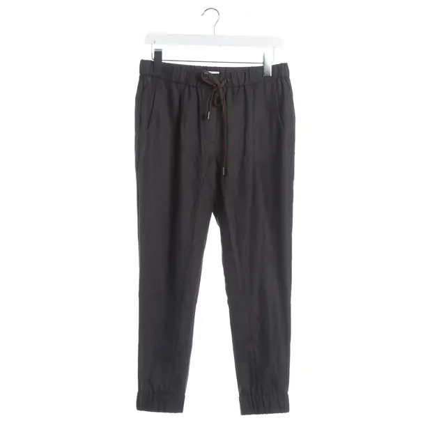 Pants, in Dark Gray, Wool, Brunello Cucinelli