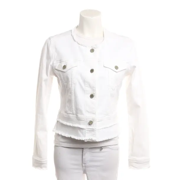 Summer Jacket, in White, Cotton, Riani