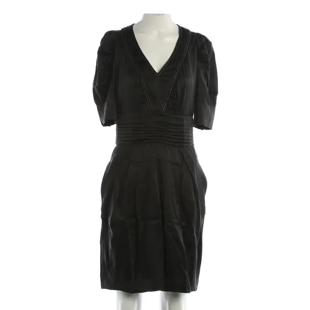 Cocktailkleid, in Schwarz, Seide, Hugo Boss Orange