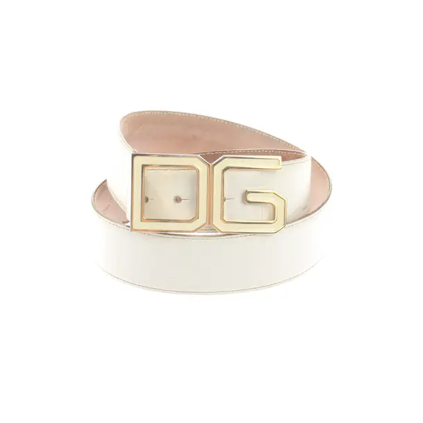 Gürtel, in Beige, Leder, Dolce & Gabbana