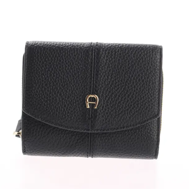 Geldbörse, in Schwarz, Leder, Aigner