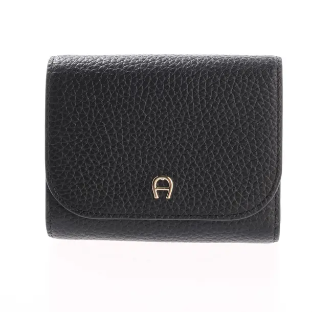 Wallet, in Black, Leather, Aigner