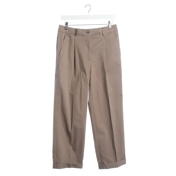 Pantaloni, in Marrone chiaro, Cotone, Peserico