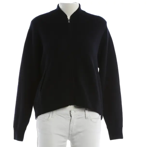 Cardigan, in Navy, Wool, Allude