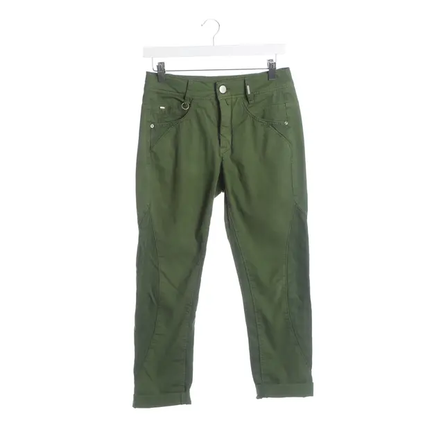 Slim Fit Jeans, in Green, Cotton, High Use