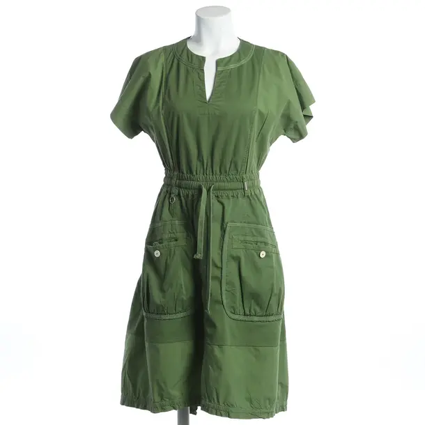 Dress, in Green, Cotton, High Use