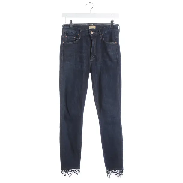 Jeans skinny, in Marina Militare, Cotone, Madre