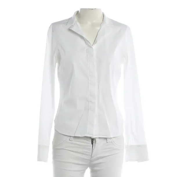 Bluse, in Weiß, Baumwolle, Jil Sander
