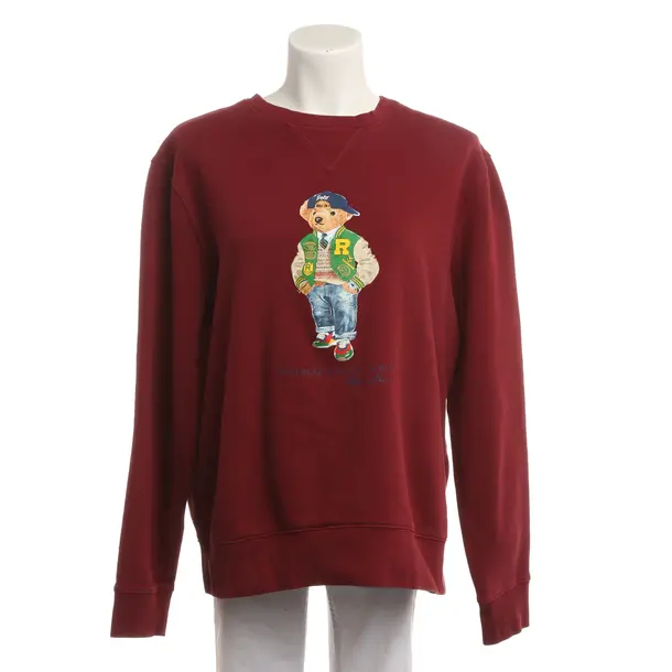 Sweatshirt, in Bordeaux, Cotton, Polo Ralph Lauren