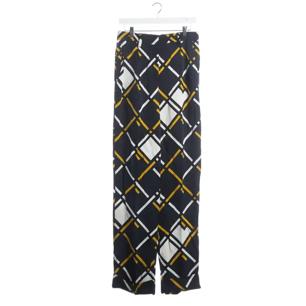 Pants, in Navy, Viscose, Jil Sander