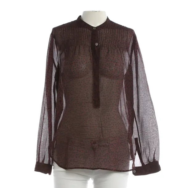 Bluse, in Bordeaux, Seide, Burberry Brit
