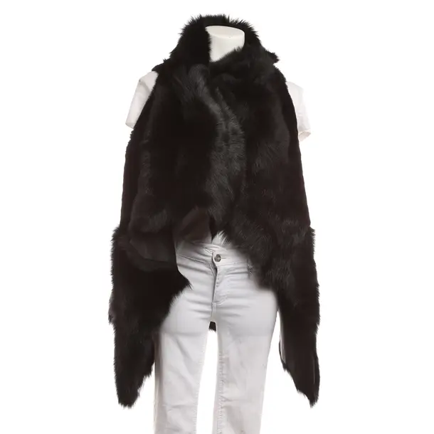 Gilet, in Nero, Poliacrilico, Uso elevato