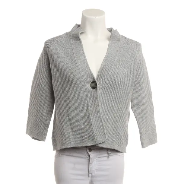 Cardigan, in Grigio, Cotone, Ripetere