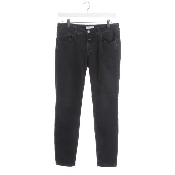 Slim Fit Jeans, in Black, Cotton, Closed
