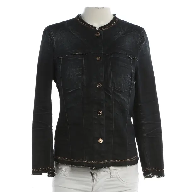 Jeansjacke, in Navy, Baumwolle, 7 for all mankind