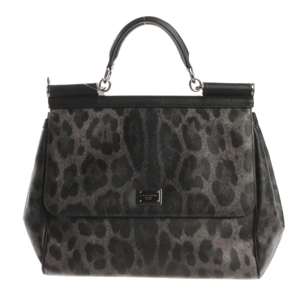 Handtasche, in Schwarz, Leder, Dolce & Gabbana