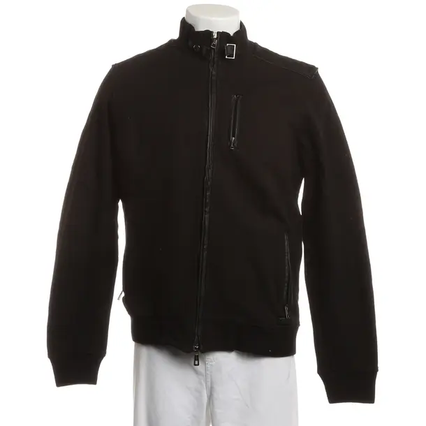 Summer Jacket, in Black, Cotton, Karl Lagerfeld
