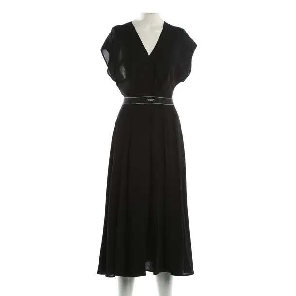 Dress, in Black, Viscose, Prada
