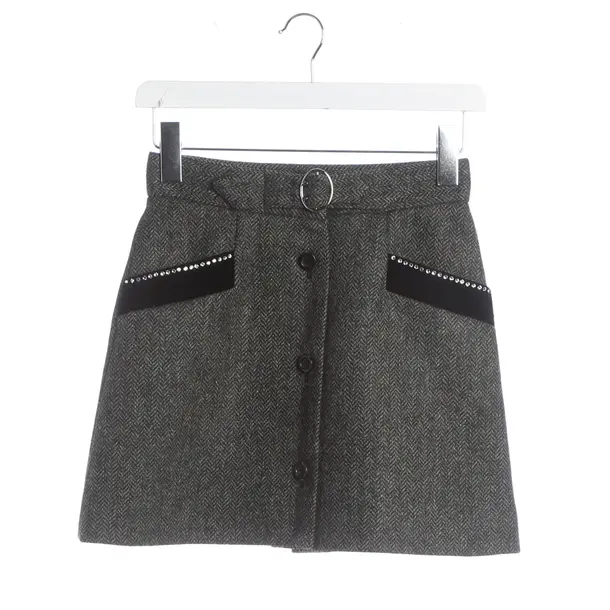 Gonna, in Grigio, Lana, Miu Miu