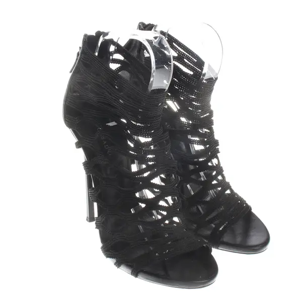Heeled Sandals, in Black, Casadei