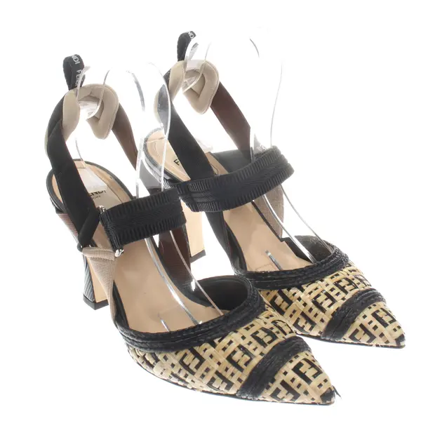 Slingbacks, in Black, Fendi