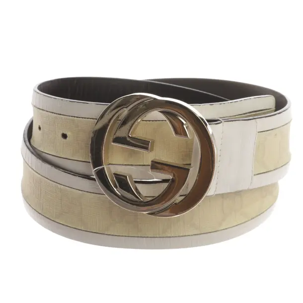 Gürtel, in Beige, Leder, Gucci