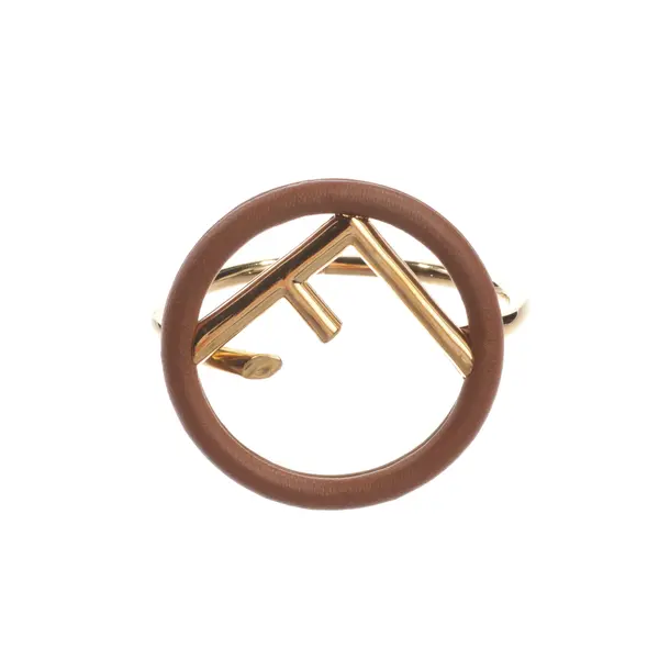 Armband, in Gold, Metall (metallisch, metallisiert), Fendi
