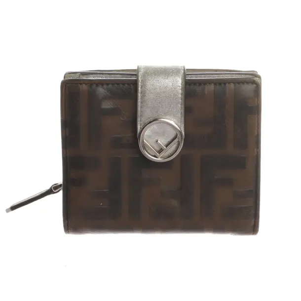 Portafoglio, in Marrone scuro, Pelle, Fendi