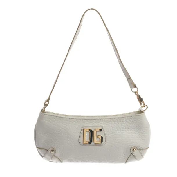 Schultertasche, in Weiß, Leder, Dolce & Gabbana