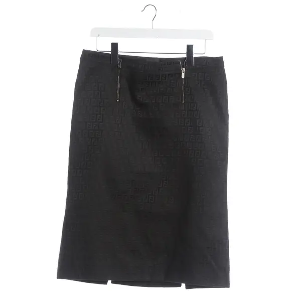 Dress, in Black, Polyester, Fendi