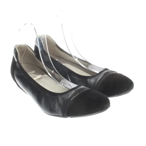 Ballerinas, in Schwarz, Hogan