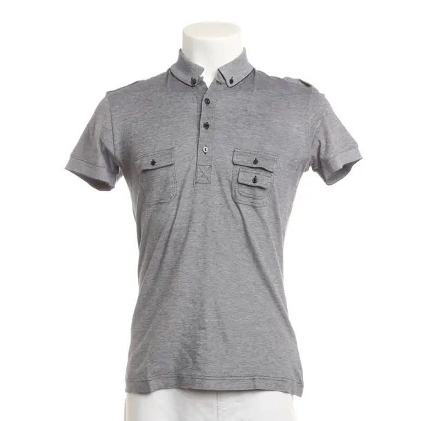 Polo Shirt, in Gray, Cotton, Dolce & Gabbana