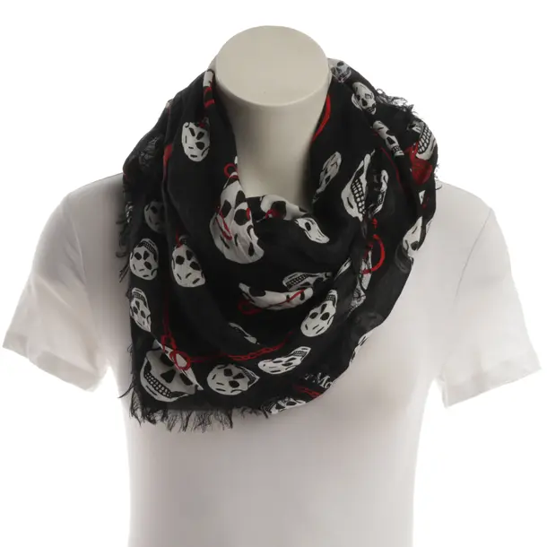 Shawl, in Multicolored, Modal, Alexander McQueen