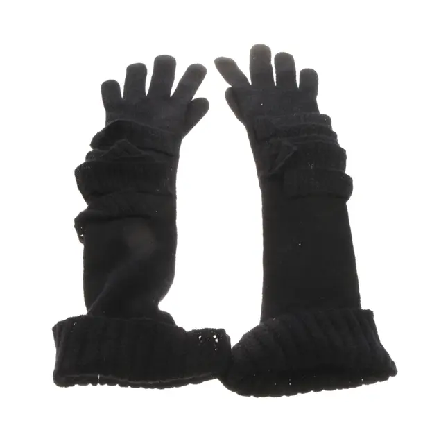 Gloves, in Black, Cashmere, Malo