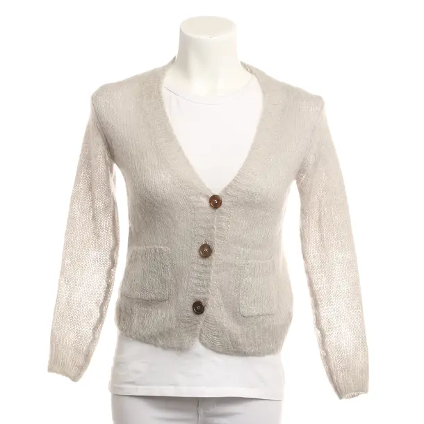 Cardigan, in Grigio chiaro, Poliammide, Forte_Forte