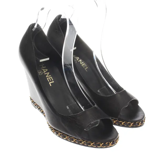 Wedges, in Schwarz, Chanel