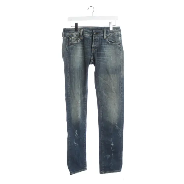Slim Fit Jeans, in Blue, Cotton, HTC