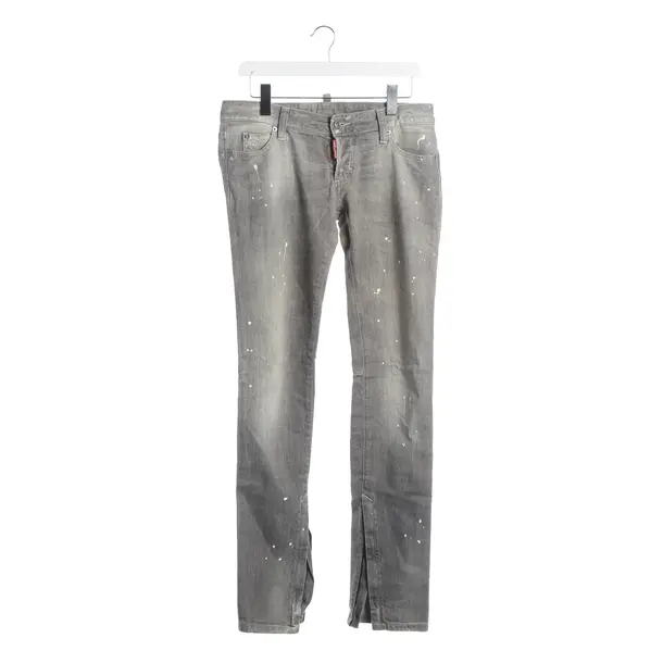 Jeans slim fit, in Grigio chiaro, Cotone, Dsquared