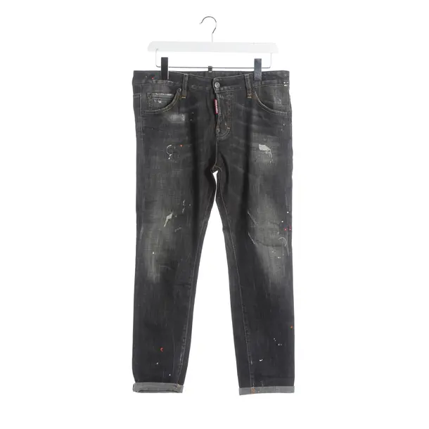 Slim Fit Jeans, in Dark Gray, Cotton, Dsquared