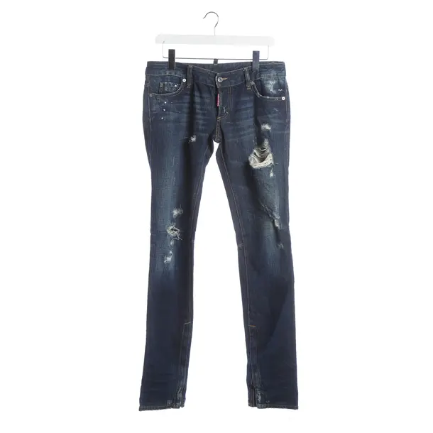 Slim Fit Jeans, in Navy, Cotton, Dsquared
