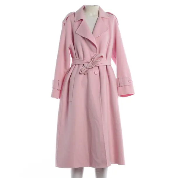 Mid-Season Coat, in Pink, Wool, Twin Set