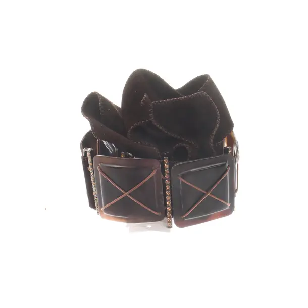 Cinture, in Marrone scuro, Pelle, Blumarine