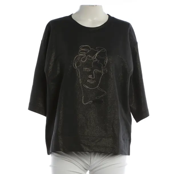 Shirt, in Black, Cotton, Peserico