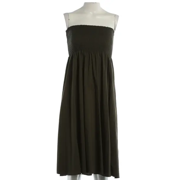 Kleid, in Dunkelgrün, Baumwolle, Twin Set