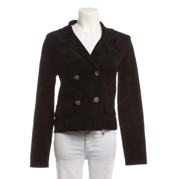 Blazer, in Schwarz, Viskose, Twin Set
