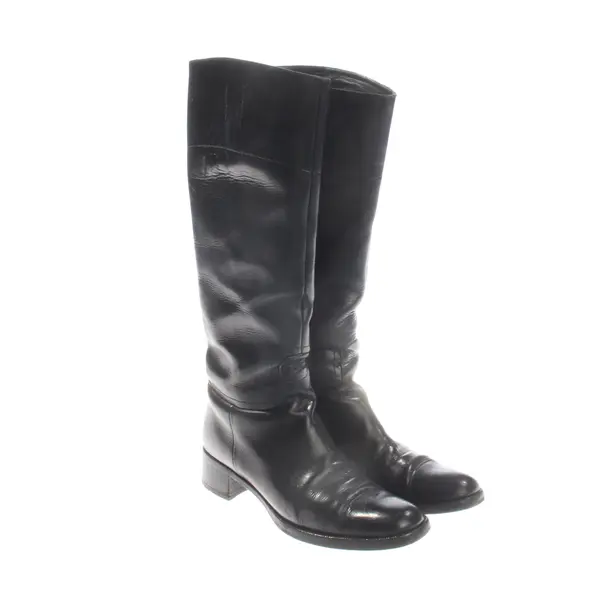 Stiefel, in Schwarz, Jil Sander