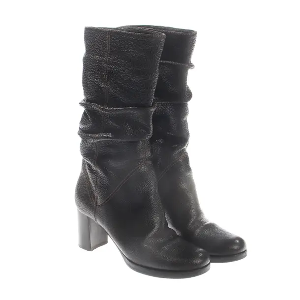 Stivali, in Marrone scuro, Emporio Armani